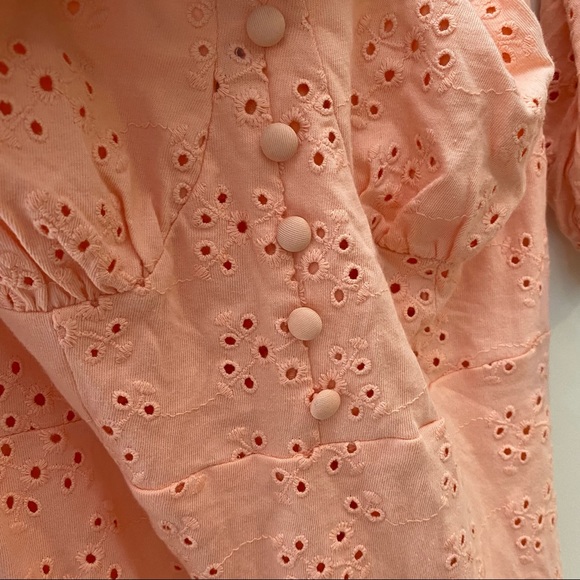 ASOS DESIGN broderie off the shoulder dress - Picture 7 of 7